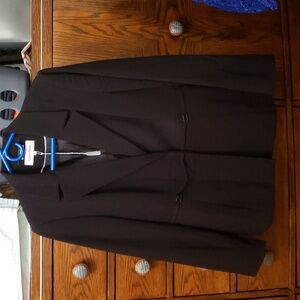 Calvin Klein blazer, black with snap button